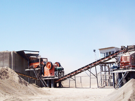 制砂生產工藝流程