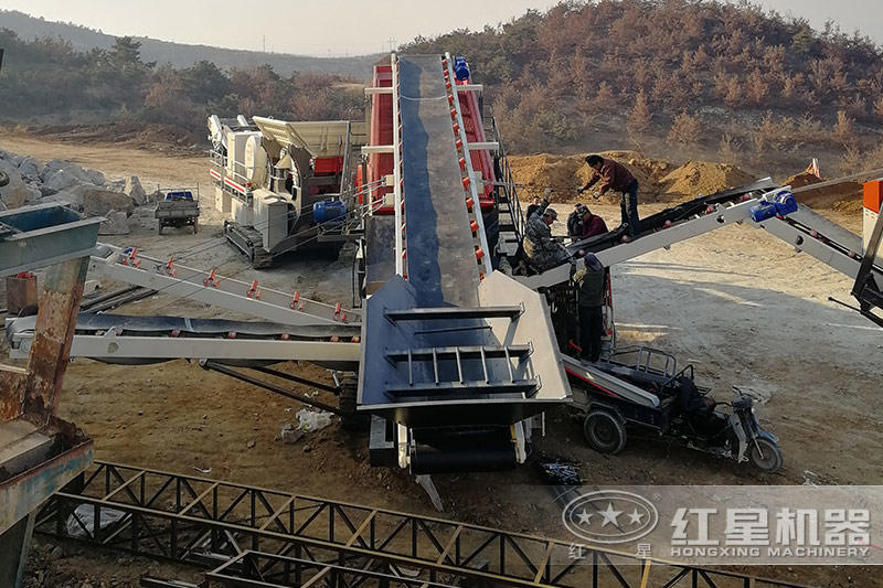 車載移動制砂打沙車安裝現場