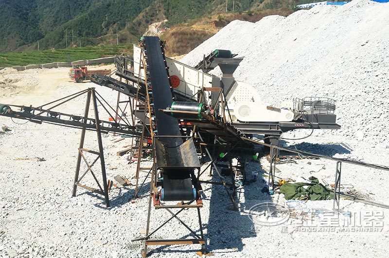 重錘式礦山移動式破碎機